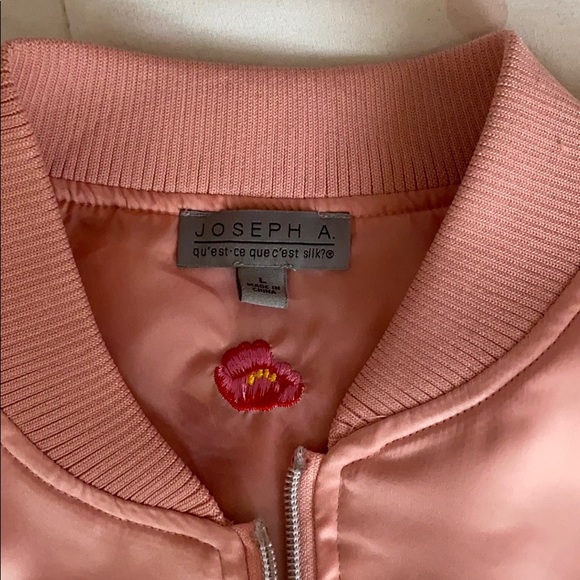 Pink silk jacket - Picture 2 of 4